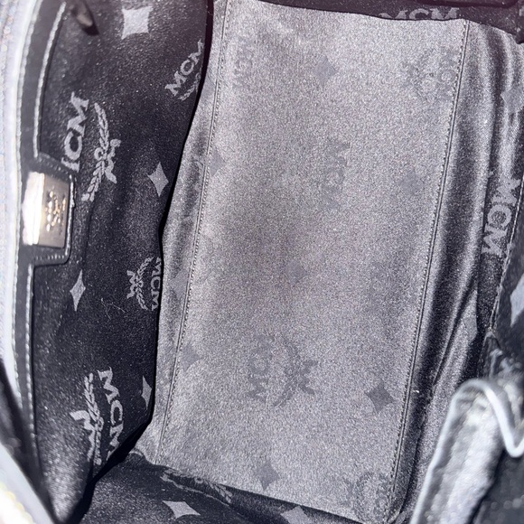 MCM Black Monogram Men's Handbag - Picture 5 of 6